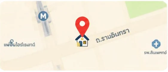 แผนที่สาขารามอินทรา